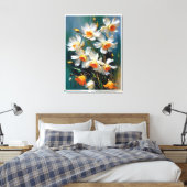 sanftes Leuchten Panel L Leinwanddruck (Insitu (Schlafzimmer))