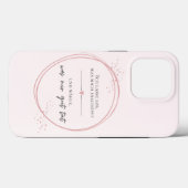 Sanftes Loslass-Affirmation Case-Mate iPhone Hülle (Rückseite (Horizontal))