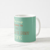 Sanftes Pastell-Ehefrau-Geschenk Kaffeetasse (VorderseiteRechts)