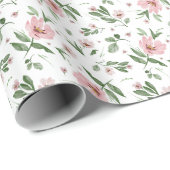 Sanftes Pastellbouquet Geschenkpapier (Rolleneckpunkt)