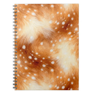 Sanftes Reh-Fell Cozy Woodland Notizblock