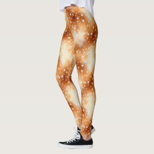 Sanftes Rehpelz-Wald-Idyll Leggings