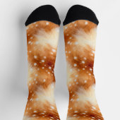 Sanftes Rehpelz-Wald-Idyll Socken (Oben)