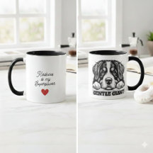 Sanftes Riesen-Inspirations-Zitat-Kaffeetasse