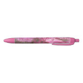 Sanftes Rosa Floral Kugelschreiber (Unterseite)