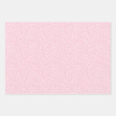 Sanftes Rosa Leopard Geschenkpapier Set (Vorderseite 2)