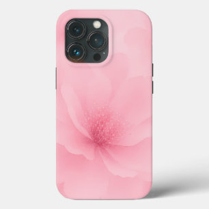 Sanftes rosa Wasserfarben-Blumenmuster Case-Mate iPhone Hülle
