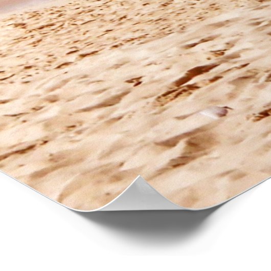 Sanftes Segeln Poster (Ecke)