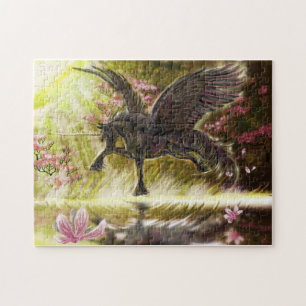 Sanftes Touch-geflügeltes Unicorn~puzzle Puzzle