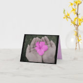 Sanftheit notecard karte (Gelbe Blume)