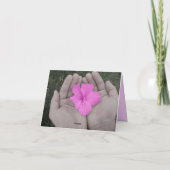 Sanftheit notecard karte (Rückseite)