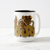 Sang Hyang Antaboga Zweifarbige Tasse (VorderseiteRechts)