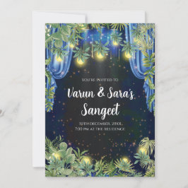 Sangeet Einladungen Digital Sangeet lädt