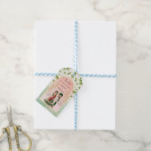 Sangeet mehndi indische Hochzeit personalisiert Geschenkanhänger (Mit Garn)