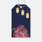 Sangeet willkommen Custom Schild tanzen indisches Geschenkanhänger (Rückseite)