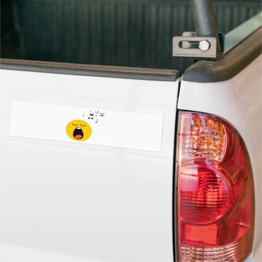 Sänger Autoaufkleber (Auf Lkw)