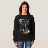 Sänger Bananenwald Lied Zitat Sweatshirt (Vorne ganz)