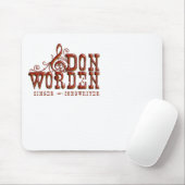Sänger Dons Worden ~ Texter und Mousepad (Mit Mouse)