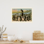 Sänger drucken poster (Küche)