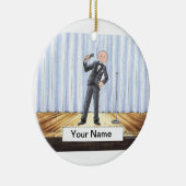 Sänger - Mann Keramikornament (Rechts)