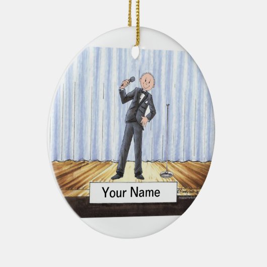 Sänger - Mann Keramikornament (Rechts)