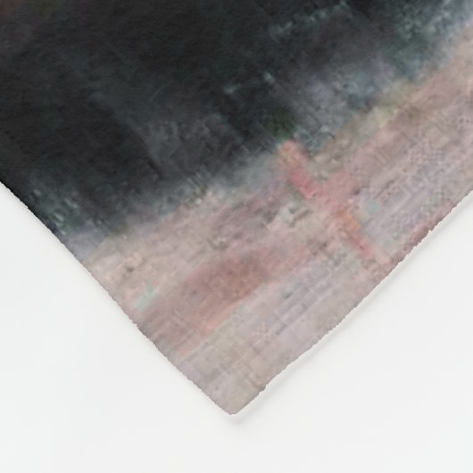 Sänger mit Handschuh, Edgar Degas Fleecedecke (Ecke)