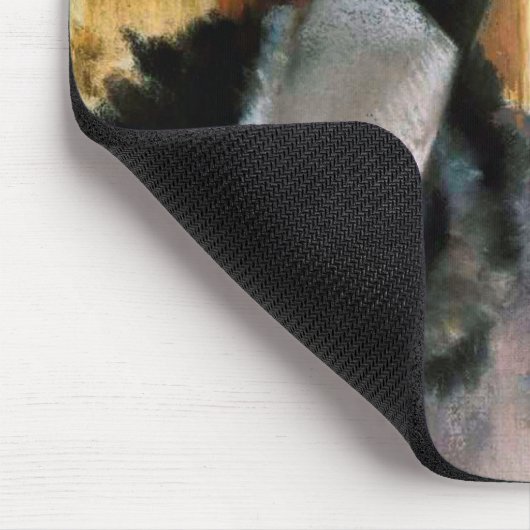 Sänger mit Handschuh, Edgar Degas Mousepad (Ecke)