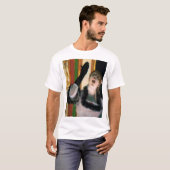Sänger mit Handschuh, Edgar Degas T-Shirt (Vorne ganz)