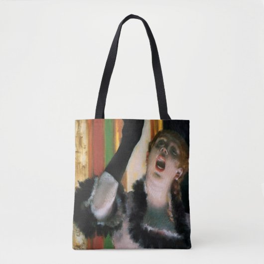 Sänger mit Handschuh, Edgar Degas Tasche (Vorderseite)