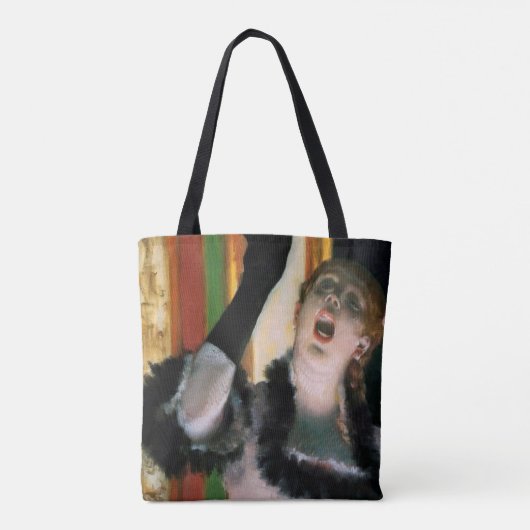 Sänger mit Handschuh, Edgar Degas Tasche (Rückseite)