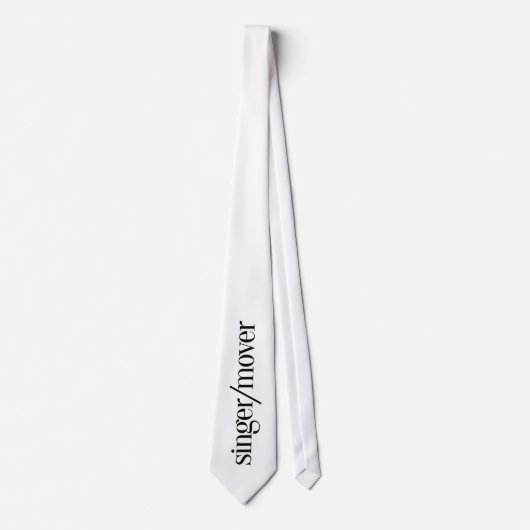 Sänger/Mover Neck Tie Krawatte (Vorderseite)