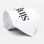 Sänger/Mover Neck Tie Krawatte (Gerollt)
