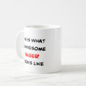 Sänger, phantastisch kaffeetasse (Vorderseite Links)