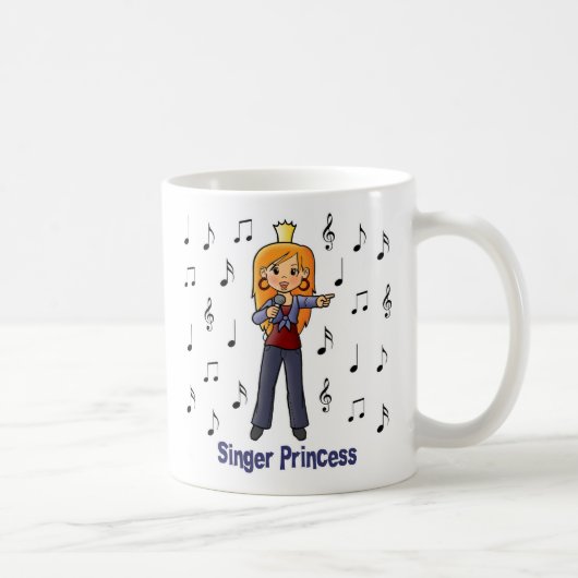 Sänger-Prinzessin Kaffeetasse (Rechts)