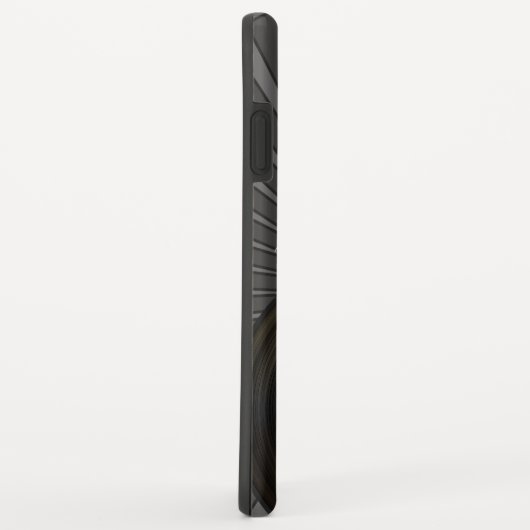 Sänger Retro Mikrofon und Vinyl 45 Case-Mate iPhone Hülle (Hinten/Rechts)