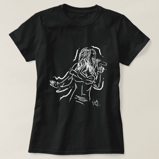 Sänger T-Shirt (Design vorne)
