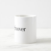 Sänger/Tänzer Kaffeetasse (Mittel)