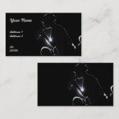 Sänger-Visitenkarte Visitenkarte (Vorne/Hinten)