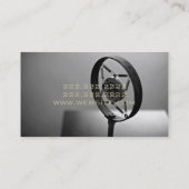 Sänger, Vocalist, Solo, Performance Entertainment Visitenkarte (Rückseite)