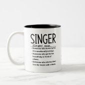Sänger Zweifarbige Tasse (Links)