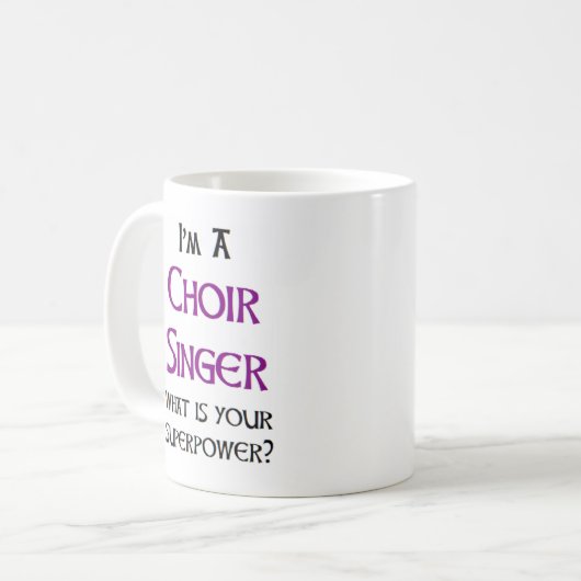 Sängerchor Kaffeetasse (Vorderseite Links)