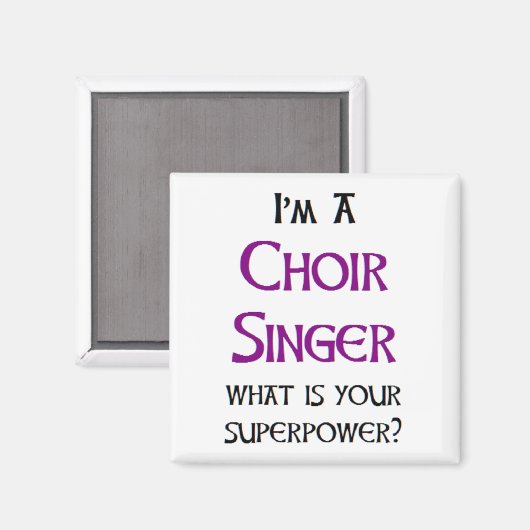 Sängerchor Magnet (Vorderseite/Rückseite)