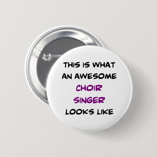 Sängerchor, phantastisch button (Vorne & Hinten)