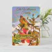 Sängerfamilie Poolside 2338 Dankeskarte (Stehend Vorderseite)