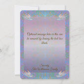 Sängerfamilie Poolside 2338 Dankeskarte (Rückseite)