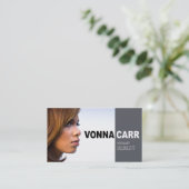 SängerHeadshot für Sänger-Musiker Visitenkarte (Stehend Vorderseite)