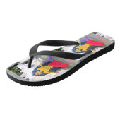 Sängerin Badesandalen (Schrägansicht)