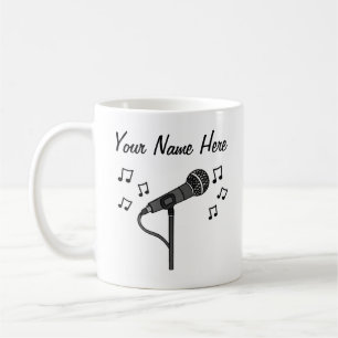 Sängerin Custom Tasse Gesangslehrer Musikergeschen