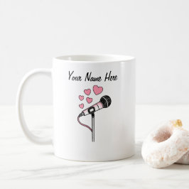Sängerin Custom Wedding Tasse Musiker Musiker
