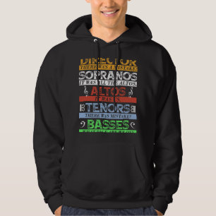 Sängerin des Musikchors Hoodie